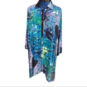 ‎ROAMAN’S Multi-Color Women’sTop Sz 24,Bohemian